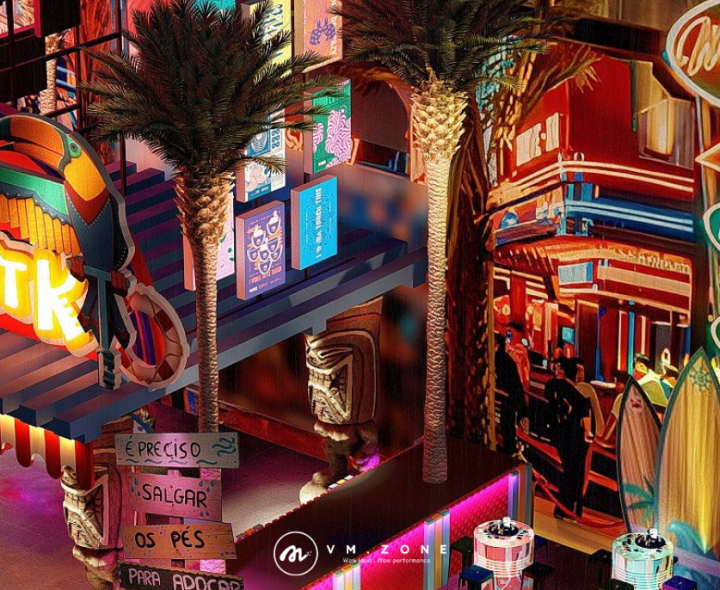 DISTRICT K – Nhiệt đới trong ánh đèn neon