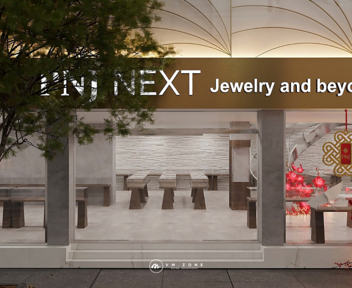 Nghệ Thuật Decor Tết Cho Cửa Hàng Trang Sức Cao Cấp: Đẳng Cấp Từ Sự Tinh Tế