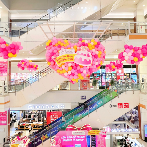 [THIẾT KẾ SỰ KIỆN] AEON MALL BÌNH DƯƠNG CANARY - 11 YEARS OF HARMONY